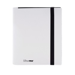 Ultra Pro - Ultra Pro Pro Eclipse Binder 12 Cepli 480 Kart Kapasiteli Albüm Arctic White