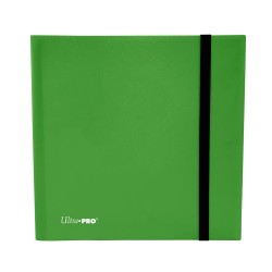 Ultra Pro - Ultra Pro Pro Eclipse Binder 12 Cepli 480 Kart Kapasiteli Albüm Lime Green