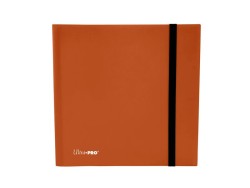 Ultra Pro - Ultra Pro Pro Eclipse Binder 12 Cepli 480 Kart Kapasiteli Albüm Pumpkin Orange