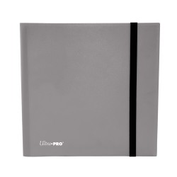 Ultra Pro - Ultra Pro Pro Eclipse Binder 12 Cepli 480 Kart Kapasiteli Albüm Smoke Grey