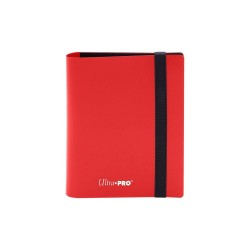 Ultra Pro - Ultra Pro Pro Eclipse Binder 2 Cepli 80 Kart Kapasiteli Albüm Apple Red