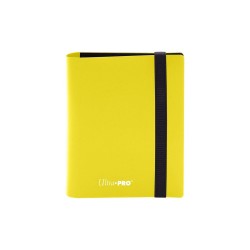 Ultra Pro - Ultra Pro Pro Eclipse Binder 2 Cepli 80 Kart Kapasiteli Albüm Lemon Yellow