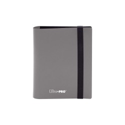 Ultra Pro - Ultra Pro Pro Eclipse Binder 2 Cepli 80 Kart Kapasiteli Albüm Smoke Grey