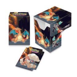 Ultra Pro - Ultra Pro Scorching Summit Full View Deck Box Pokemon Kart Uyumlu