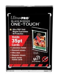 Ultra Pro - Ultra Pro UV One Touch Mıknatıslı 35pt Black Kart Sergileme Çerçevesi