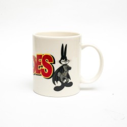 WARNER BROS 100TH LOONEY TUNES MUG HEROES - Thumbnail