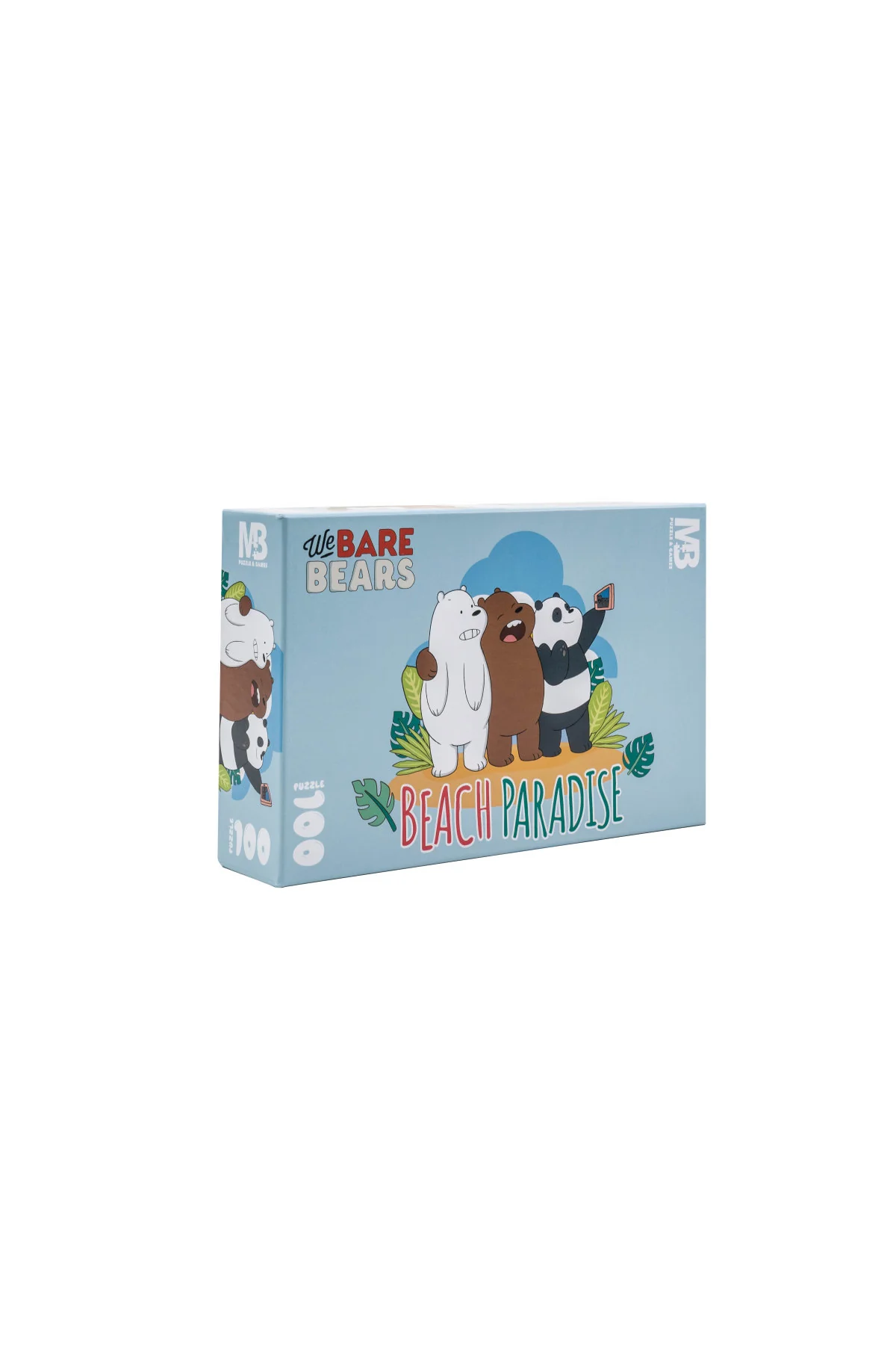 We Bare Bears 100 Parça Puzzle - Thumbnail