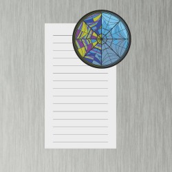 Wednesday Colourful Window Magnet - Thumbnail