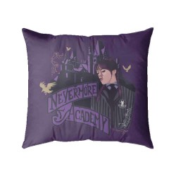 Sihir Dükkanı - Wednesday Nevermore Academy Yastık