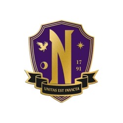 Sihir Dükkanı - Wednesday Nevermore Pin