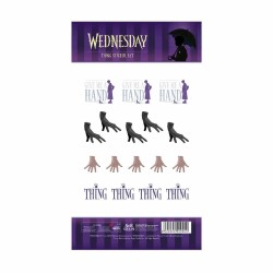 Sihir Dükkanı - Wednesday Thing Sticker Seti