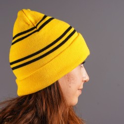 Hufflepuff Bere Standart Beden Lisanslı Örme Akrilik - Thumbnail