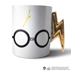 Wizarding World Harry Potter Lightning Bolt Shaped Mug - Thumbnail