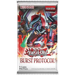 KONAMI - Yugioh Trading Card Game Burst Protocol Booster Pack