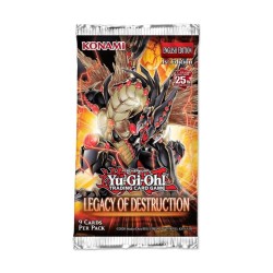 KONAMI - Yugioh Trading Card Game Legacy of Destruction Booster Pack