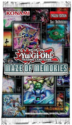  - Yugioh Trading Card Game Maze of Memories Booster Pack