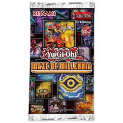 KONAMI - YUGIOH TRADING CARD GAME MAZE OF MILLENNIA BOOSTER PACK