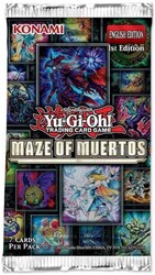 Konami - Yugioh Trading Card Game Maze of Muertos Booster Pack
