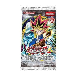 KONAMI - YUGIOH TRADING CARD GAME METAL RAIDERS BOOSTER PACK