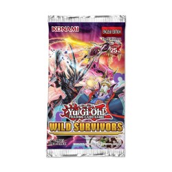 KONAMI - YUGIOH TRADING CARD GAME WILD SURVIVORS BOOSTER PACK
