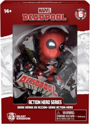 Yume Toys Hero Box Deadpool Deadpool Leaping Over Buildings - Thumbnail