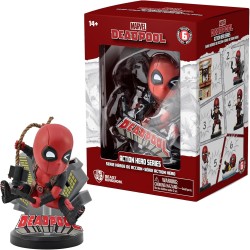 Yume Toys Hero Box Deadpool Deadpool Leaping Over Buildings - Thumbnail