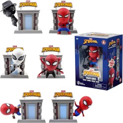 Yume Toys Hero Box Spiderman Tower Figür Japanese Spiderman - Thumbnail