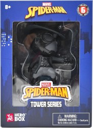 Yume Toys Hero Box Spiderman Tower Figür Spiderman Noir - Thumbnail