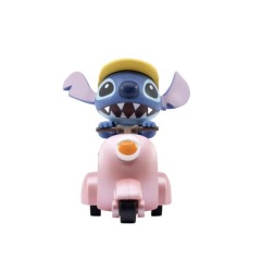 Yume Toys Zoom Hero Stitch Araçlı Figür Motorcycle Pink - Thumbnail