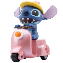 Yume Toys Zoom Hero Stitch Araçlı Figür Motorcycle Pink - Thumbnail