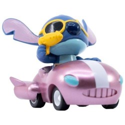 Yume Toys Zoom Hero Stitch Araçlı Figür Spaceship with Sunglasses and Ray Gun