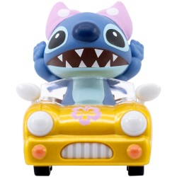 Yume Toys - Yume Toys Zoom Hero Stitch Araçlı Figür Sports Car Yellow